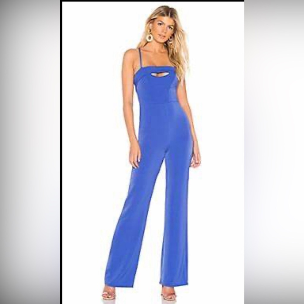 NWOT NBD x Naven Blue Jumpsuit